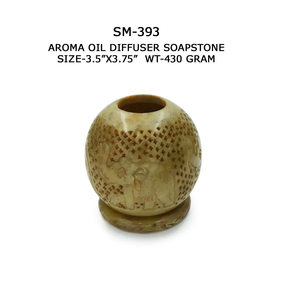 AROMA OIL DIFFUSER SOAPSTONE